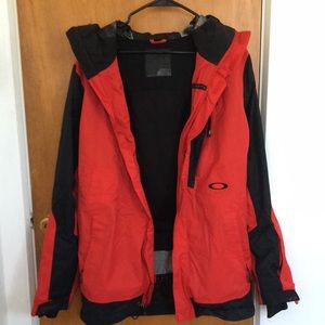 Insulated Red Oakley Snow/Ski Jacket